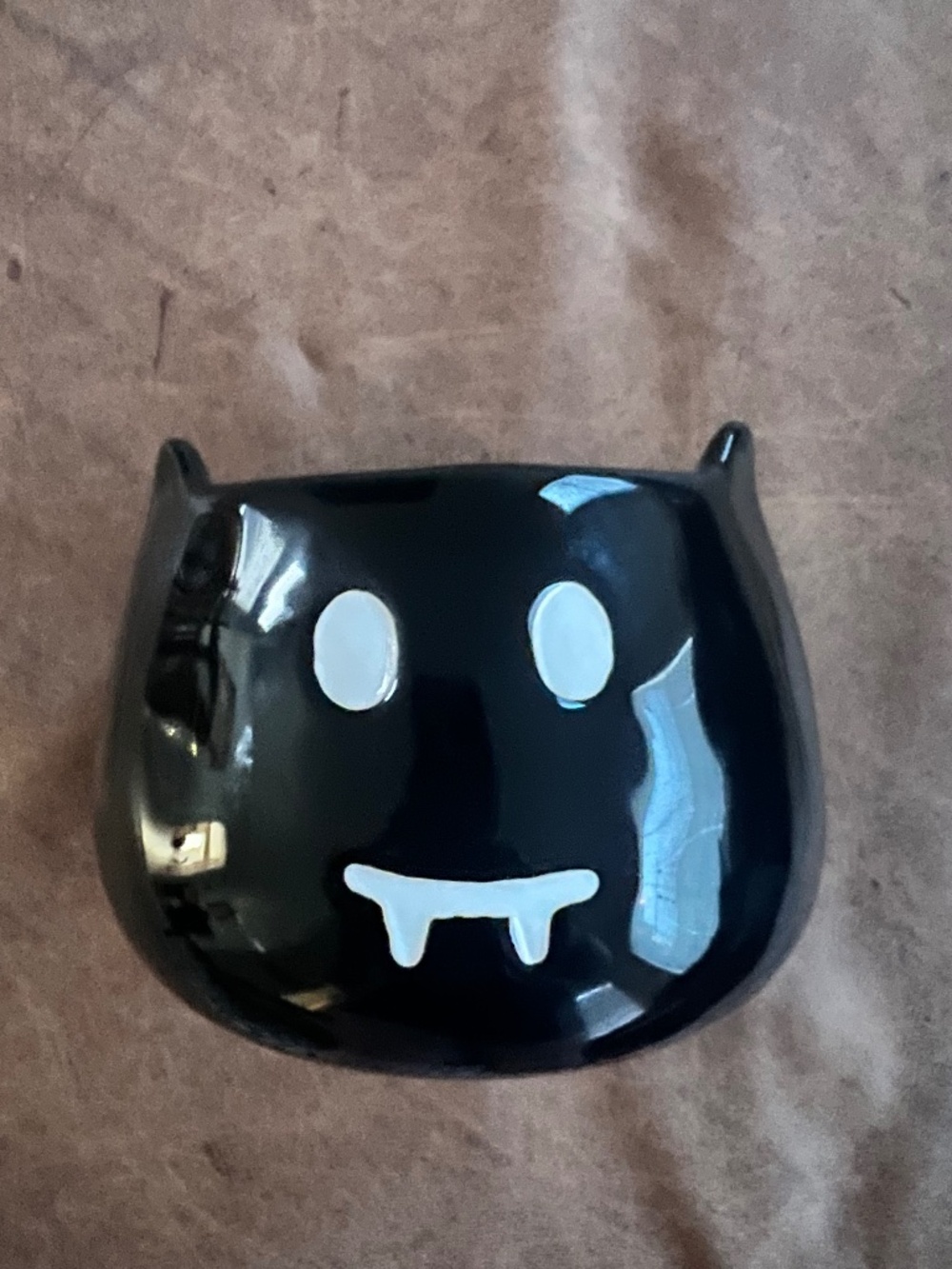 Pottery Barn Vampire Bat Halloween Candy Bowl